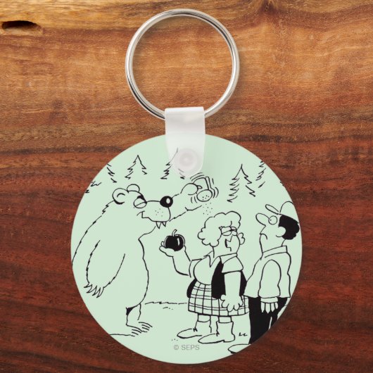 Beren diner sleutelhanger (Voorkant)