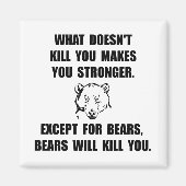 Beren doden magneet (Voorkant)