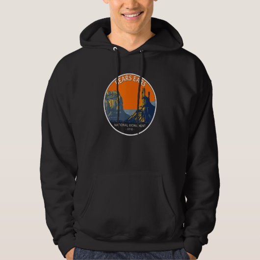 Beren Ears National Monument Utah  Circle Hoodie (Voorkant)