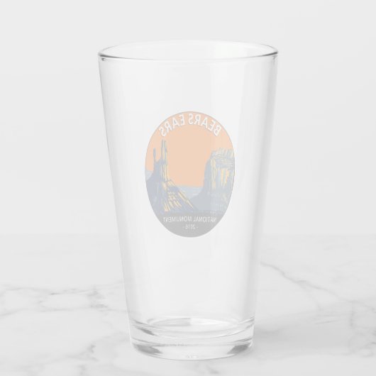 Beren Ears National Monument Utah  Glas (Achterkant)