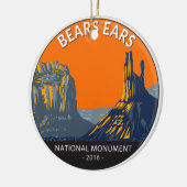 Beren Ears National Monument Utah  Keramisch Ornament (Links)