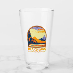 Beren Ears National Monument Utah Retro Glas