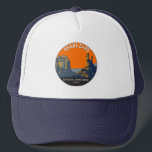 Beren Ears National Monument Utah  Trucker Pet<br><div class="desc">Beren oormerken vectorillustraties ontwerpen. Het monument beschermt het openbare land rondom de Beren oorlogen,  een paar billen en het rotsgebied van de Indische Creek-corridor.</div>