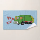 Beren Een vuilniswagen rijden Bad Handdoek (Handdoek)