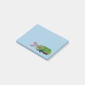 Beren Een vuilniswagen rijden Post-it® Notes (Schuin)