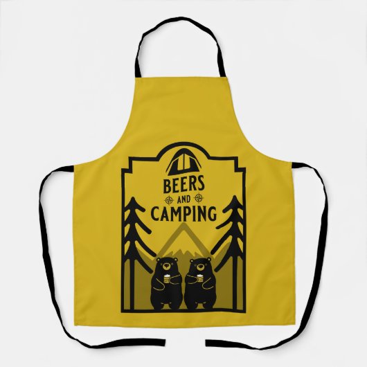 Beren en Bier Canada Schort (Voorkant)