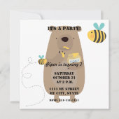 Beren en bijen kaart (Voorkant)