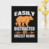 Beren - Gemakkelijk verstoord door grizzly Beren Kaart (Gele Bloem)