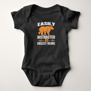 Beren - Gemakkelijk verstoord door grizzly Beren Romper