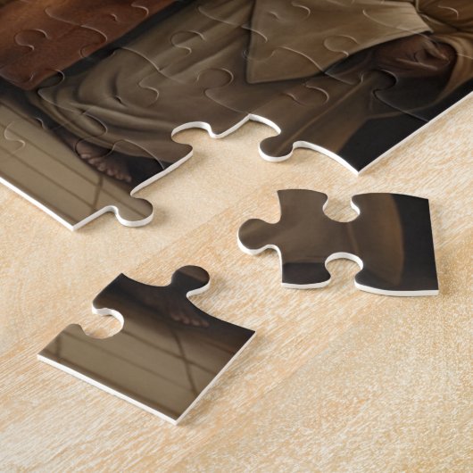 Beren geperst in robes puzzel (Zijkant)