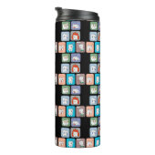 beren-gezichtspatroon thermosbeker (Geroteerd rechts)