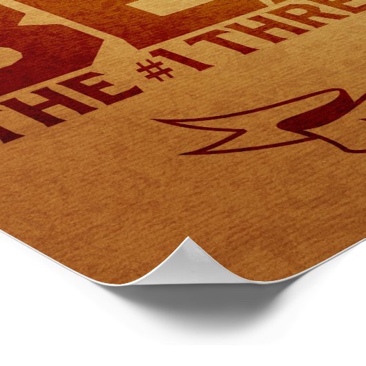 beren goddeloze moordmachines humor grappig poster (Hoek)