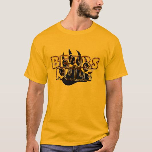 Beren Heersen BEAR POOT T-shirt (Voorkant)