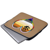 Beren hoes voor geavanceerde hartlaptop (Voorkant onderkant)