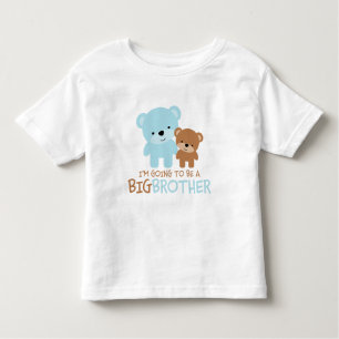 Beren "Ik ga een grote broer worden" Kinder Shirts