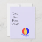 Beren in bloeiende buisjes kaart (Achterkant)