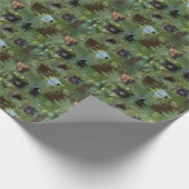 Beren in Bossen Verpakkingspapier Cadeaupapier (Hoek)