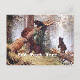 Beren in de Bossen Briefkaart