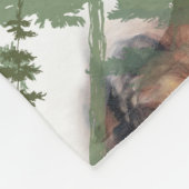 Beren in de Bossen Fleece Deken (Hoek)