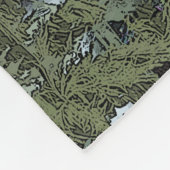 Beren in de prachtige bossen fleece deken (Hoek)