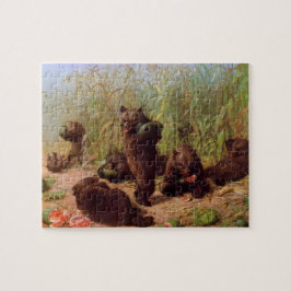 Beren in de Watermelonpleister (door W.H. Beard) Legpuzzel