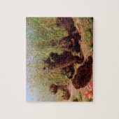 Beren in de Watermelonpleister (door W.H. Beard) Legpuzzel (Verticaal)