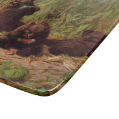 Beren in de Watermelonpleister (door W.H. Beard) Snijplank (Hoek)