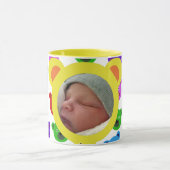 Beren in geel mok (Midden)