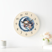 Beren in het Moonlight Boy Baby shower Gift Grote Klok (Huis)