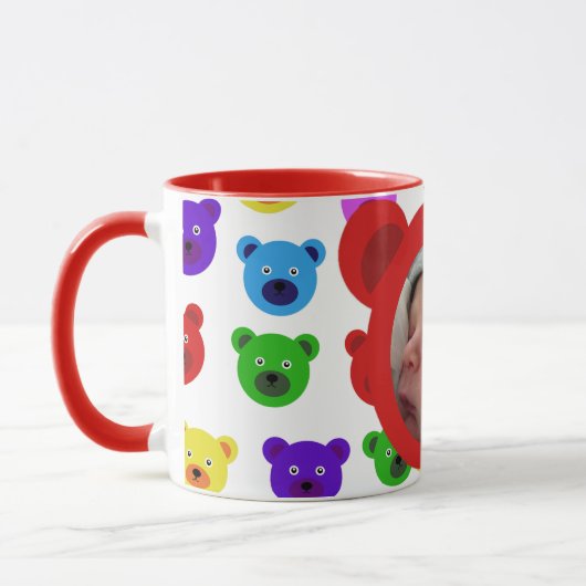 Beren in het rood mok (Links)