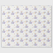 Beren in ruimteverlooppapier cadeaupapier (Vlak)