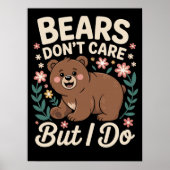 Beren interesseren me niet, maar ik wel poster (Voorkant)