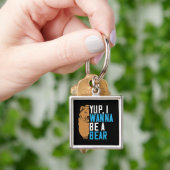 Beren - Ja, ik wil een beer zijn Sleutelhanger (Hand)