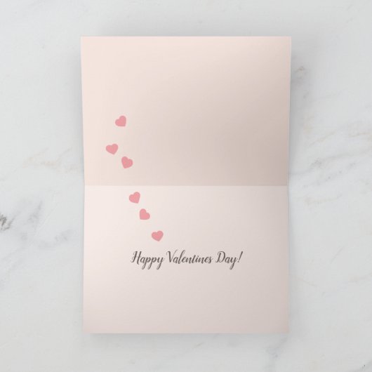 Beren kijken Zonsondergang in Liefde Valentijnsdag Feestdagen Kaart (Binnen)