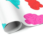 beren kleurrijk regenboogsnoep cadeaupapier (Rol Hoek)