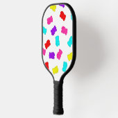 beren kleurrijke regenboog snoep pickleball pil pickleball paddle (Links)