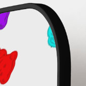 beren kleurrijke regenboog snoep pickleball pil pickleball paddle (Links Detail)