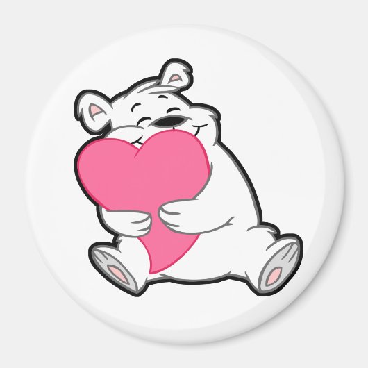 Beren knuffelmagneten magneet (Voorkant)