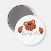 Beren knuffels - magneet (Voorkant / Achterkant)