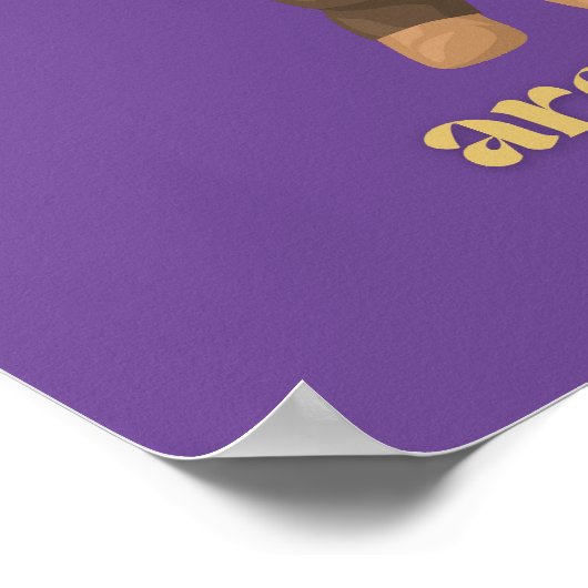 Beren knuffels zijn gratis poster (Hoek)