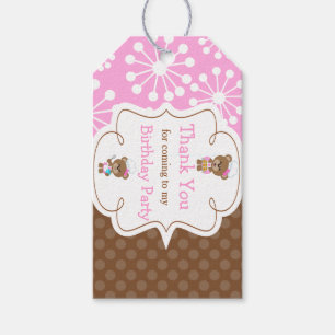 Beren koken Dank je cadeau Label Cadeaulabel
