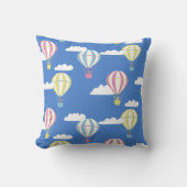 Beren & Konijn Hete Luchtballon Dagje uit Kussen (Voorkant)