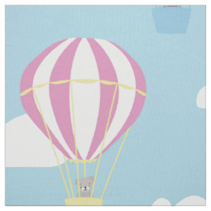 Beren & Konijn Hete Luchtballon Dagje uit Stof