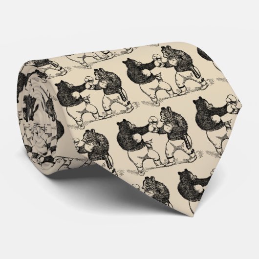  Beren lijn Stropdas (Opgerold)