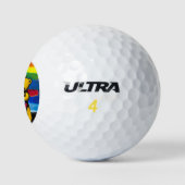 Beren Love Couple LGBT Rainbow Flag Golfballen (Logo)