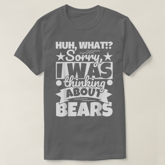 Beren Lover Funny T-shirt (Design voorkant)
