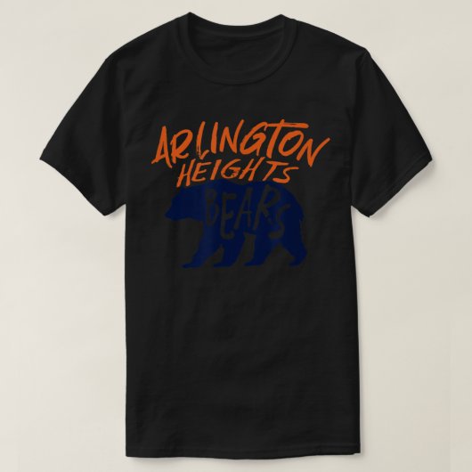 Beren met Arlington Heights Football Team Touchdow T-shirt (Design voorkant)
