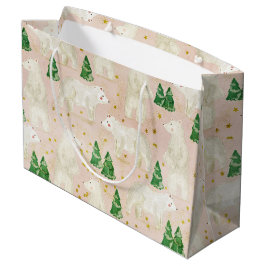 Beren met kerst in het Evergreen Forest Groot Cadeauzakje