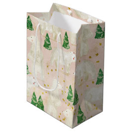 Beren met kerst in het Evergreen Forest Medium Cadeauzakje