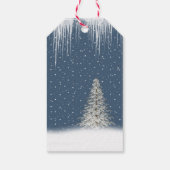 Beren met kerstcadeautjes voor Labels met sterren Cadeaulabel (Achterkant)